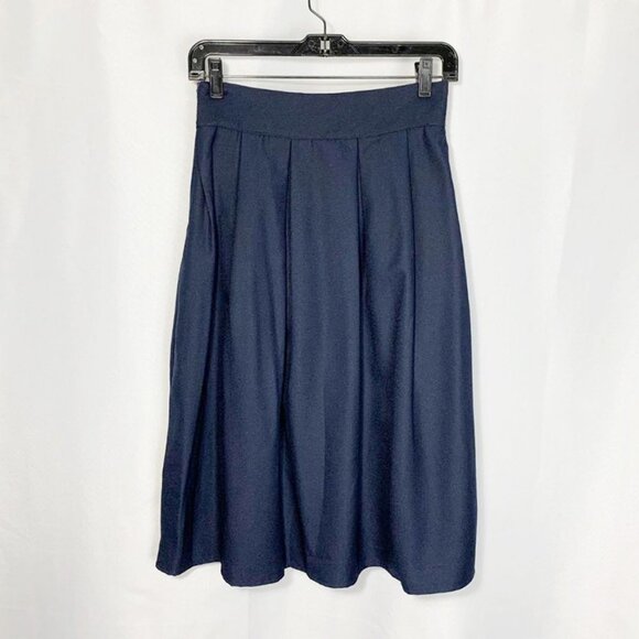 ALYA A Line Embroidered Folk Art Skirt - Picture 2 of 5